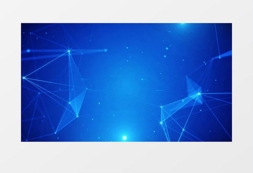 藍色科技線條企業宣傳背景視頻素材下載 mp4格式 熊貓辦公