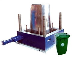 戶外環衛垃圾桶模具 ,臺州市黃巖萬亞塑料模具廠 普通合伙